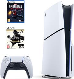 PS5 SLIM EDITION & GHOST OF THUSHIMA DIRECTOR'S CUT EDITION & MARVEL`S SPIDER-MAN: MILES MORALES SONY