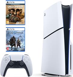 PS5 SLIM EDITION & GOD OF WAR RAGNAROK & UNCHARTED: LEGACY OF THIEVES COLLECTION SONY