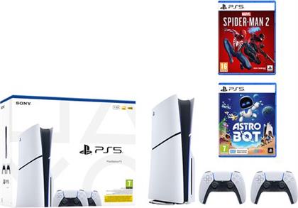 PS5 STANDARD EDITION 1TB & DUALSENSE BUNDLE & ASTRO BOT & MARVEL'S SPIDER-MAN 2 STANDARD EDITION SONY