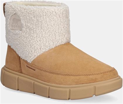 ΜΠΟΤΕΣ ΧΙΟΝΙΟΥ ΣΟΥΕΤ EXPLORER III SLIP-ON COZY WP ΧΡΩΜΑ: ΚΑΦΕ, 2079341252 SOREL