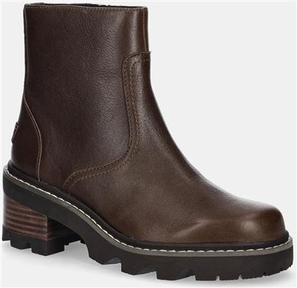 ΔΕΡΜΑΤΙΝΕΣ ΜΠΟΤΕΣ JOAN NOW ZIP BOOTIE SOREL