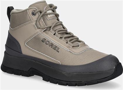 ΠΑΠΟΥΤΣΙΑ OUTING NW SNEAKER MID WP ΧΡΩΜΑ: ΜΠΕΖ, 2138721297 SOREL