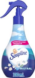 ΑΡΩΜΑΤΙΚΟ SPRAY ΥΦΑΣΜΑΤΩΝ MISTRAL 300ML SOUPLINE