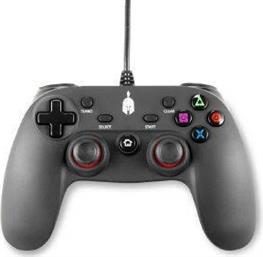 OPLON WIRED CONTROLLER FOR PC - PS3 SPARTAN GEAR από το PLUS4U