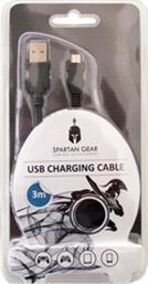 USB CHARGING CABLE - ΚΑΛΩΔΙΟ ΦΟΡΤΙΣΗΣ PS4/XBOX ONE 3M SPARTAN GEAR