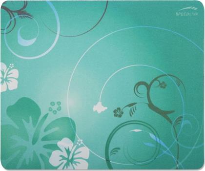 SILK MOUSE PAD 246MM - FIORE GREEN SPEEDLINK