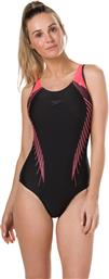 FIT LANEBACK 8-11389C739 ΜΑΥΡΟ SPEEDO