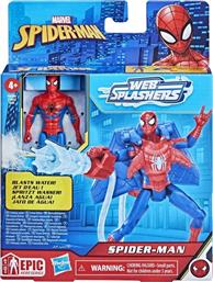 HASBRO 4 IN DELUXE WATER WEBS CLASSIC SPIDERMAN F8294 SPIDER-MAN