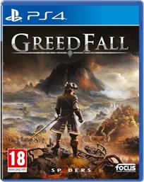 GREEDFALL PLAYSTATION 4 PLAYSTATION 4 SPIDERS