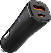 ARCSTATION ESSENTIAL 48W CAR CHARGER BLACK SPIGEN