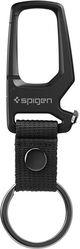 CARABINER WITH KEYRING 1 PACK BLACK SPIGEN