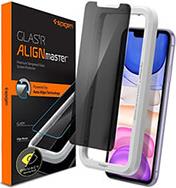 GLASS ALIGNMASTER PRIVACY 1 PACK FOR IPHONE 11 SPIGEN