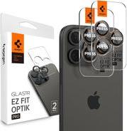 GLASS TR EZ FIT OPTIK PRO 2 PACK ROSE FOR IPHONE 16 PRO/PRO MAX SPIGEN