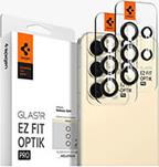 GLASS TR EZ FIT OPTIK PRO 2 PACK YELLOW FOR SAMSUNG GALAXY S24 SPIGEN από το e-SHOP
