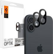 GLASS TR OPTIK 2 PACK BLACK FOR IPHONE 16/16 PLUS SPIGEN