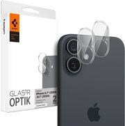 GLASS TR OPTIK 2 PACK CRYSTAL CLEAR FOR IPHONE 16/16 PLUS SPIGEN