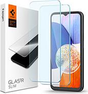 GLASS TR SLIM 2 PACK FOR SAMSUNG GALAXY A14 5G SPIGEN από το e-SHOP