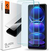 GLASS TR SLIM 2 PACK FOR XIAOMI REDMI NOTE 12 PRO 5G/REDMI NOTE 12 PRO+ 5G/POCO X5 PRO 5G SPIGEN
