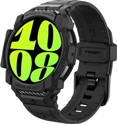 ΛΟΥΡΑΚΙ + ΘΗΚΗ RUGGED ARMOR PRO UNIBODY ΓΙΑ SAMSUNG GALAXY WATCH 7 44MM - MATTE BLACK SPIGEN