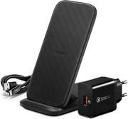 QI FAST WIRELESS CHARGER + STAND 15W SPIGEN