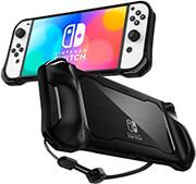 SPIGEN RUGGED ARMOR BLACK FOR NINTENDO SWITCH OLED