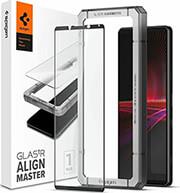 SONY XPERIA 1 III GLAS.TR ALIGNMASTER FC BLACK (1P) SPIGEN