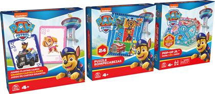 ΕΠΙΤΡΑΠΕΖΙΟ PAW PATROL 3 ΠΑΙΧΝΙΔΙΑ 6066829 SPIN MASTER