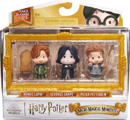HARRY POTTER: MICRO MAGICAL MOMENTS - REMUS LUPIN/SEVERUS SNAPE/PETER PETTIGREW FIGURE SET 6069444 SPIN MASTER