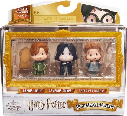 HARRY POTTER: MICRO MAGICAL MOMENTS - REMUS LUPIN/SEVERUS SNAPE/PETER PETTIGREW FIGURE SET SPIN MASTER