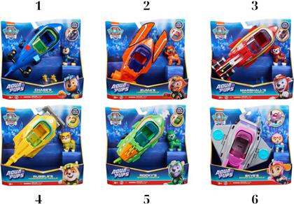 PAW PATROL AQUA PUPS ΟΧΗΜΑ ΜΕ ΦΙΓΟΥΡΑ (ΔΙΑΦΟΡΑ ΣΧΕΔΙΑ) 6065229 SPIN MASTER από το TOYSCENTER