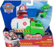 PAW PATROL FIRE RESCUE - ROCKY RESCUE FIRE TANKER VEHICLE SPIN MASTER