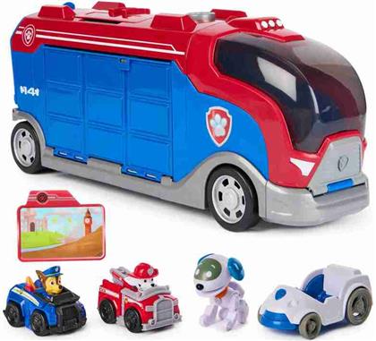 PAW PATROL ΟΧΗΜΑ ΑΠΟΣΤΟΛΩΝ & 3 ΦΙΓΟΥΡΕΣ ΜΕ ΟΧΗΜΑ (6070313) SPIN MASTER