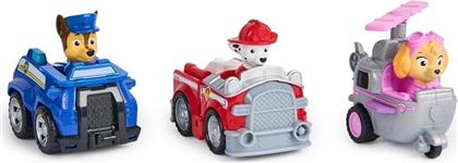 PAW PATROL ΟΧΗΜΑΤΑ PULL BACK 3ΤΜΧ (6070440) SPIN MASTER