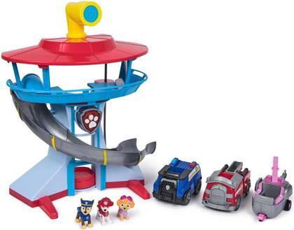 PAW PATROL ΠΥΡΓΟΣ ΑΠΟΣΤΟΛΩΝ ΜΕ 3 ΦΙΓΟΥΡΕΣ & ΟΧΗΜΑΤΑ (6070237) SPIN MASTER
