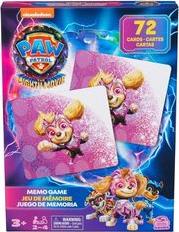 PAW PATROL THE MIGHTY MOVIE - MEMO MATCH GAME SPIN MASTER