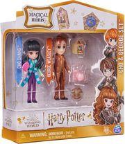 WIZARDING WORLD HARRY POTTER: MAGICAL MINIS - CHO & GEORGE SET SPIN MASTER