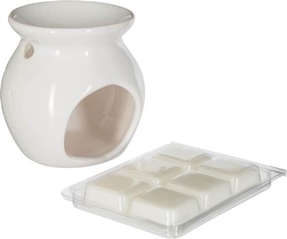 ΑΡΩΜΑΤΙΣΤΗΣ ΜΕ 6 WAX MELTS C-B VANILLA 157756A SPITISHOP