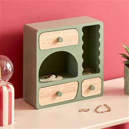 ΜΠΙΖΟΥΤΙΕΡΑ ΜΕ ΣΥΡΤΑΡΙΑ (23.8X11X23.8) A-S CHERI 211538 GREEN SPITISHOP