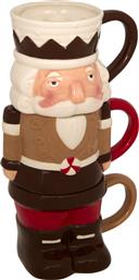 ΧΡΙΣΤΟΥΓΕΝΝΙΑΤΙΚΕΣ ΚΟΥΠΕΣ 200ML (ΣΕΤ 3ΤΜΧ) A-S NUTCRACKER 208692 SPITISHOP