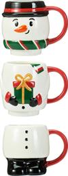 ΧΡΙΣΤΟΥΓΕΝΝΙΑΤΙΚΕΣ ΚΟΥΠΕΣ (ΣΕΤ 3ΤΜΧ) K-M SNOWMAN 170493210 SPITISHOP