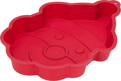 ΧΡΙΣΤΟΥΓΕΝΝΙΑΤΙΚΗ ΦΟΡΜΑ ΚΕΙΚ ΣΙΛΙΚΟΝΗΣ (29.5X22.5X4.5) K-M SANTA 170492890 SPITISHOP