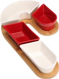 ΧΡΙΣΤΟΥΓΕΝΝΙΑΤΙΚΗ ΟΡΝΤΕΒΙΕΡΑ ΣΕΡΒΙΡΙΣΜΑΤΟΣ 4 ΘΕΣΕΩΝ (29X17X4.5) K-M CANDY CANE 210001390 SPITISHOP