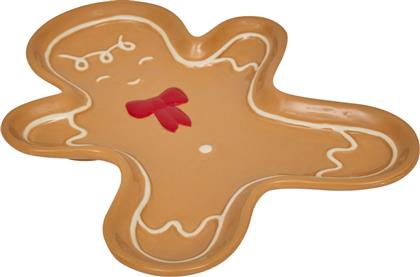 ΧΡΙΣΤΟΥΓΕΝΝΙΑΤΙΚΗ ΠΙΑΤΕΛΑ (25.5X20.5X2.5) A-S GINGERBREAD 208694 SPITISHOP