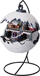 ΧΡΙΣΤΟΥΓΕΝΝΙΑΤΙΚΟ ΧΩΡΙΟ ΜΕ LED & ΚΙΝΗΣΗ (Φ20X23.5) K-M XMAS TRAIN ABG162250 SPITISHOP