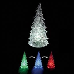 ΧΡΙΣΤΟΥΓΕΝΝΙΑΤΙΚΟ ΔΕΝΤΡΑΚΙ ΜΕ LED (Φ6X14) F-R ACRYL TREE 113583 SPITISHOP