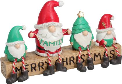 ΧΡΙΣΤΟΥΓΕΝΝΙΑΤΙΚΟ ΔΙΑΚΟΣΜΗΤΙΚΟ (21.4X5X12) K-M GNOME FAMILY ALX913920 SPITISHOP