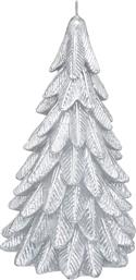 ΧΡΙΣΤΟΥΓΕΝΝΙΑΤΙΚΟ ΚΕΡΙ 396GR A-S TREE CANDLE SILVER 183400 SPITISHOP