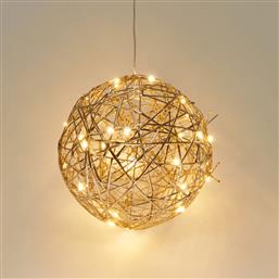 ΧΡΙΣΤΟΥΓΕΝΝΙΑΤΙΚΟ ΚΡΕΜΑΣΤΟ ΔΙΑΚΟΣΜΗΤΙΚΟ ΜΕ LED (Φ20) K-M AMZ200580 SPITISHOP