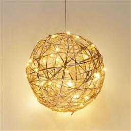 ΧΡΙΣΤΟΥΓΕΝΝΙΑΤΙΚΟ ΚΡΕΜΑΣΤΟ ΔΙΑΚΟΣΜΗΤΙΚΟ ΜΕ LED (Φ25) K-M AMZ200590 SPITISHOP