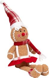 ΧΡΙΣΤΟΥΓΕΝΝΙΑΤΙΚΟ ΛΟΥΤΡΙΝΟ (14X7X43) A-S GINGERBREAD GIRL 208407 SPITISHOP